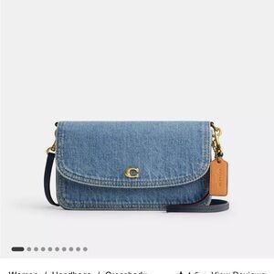 COACH DENIM HAYEND CROSSBODY (NWOT) 👛 😍 SOLD OUT NEVER WORN